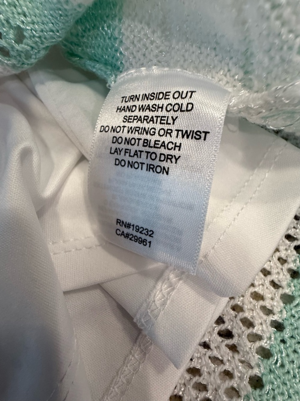 Alfred Dunner crochet knit sweater beaded pastel stripes SZ 1X - Picture 7 of 11